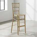 Flash Furniture Hercules Chiavari Stacking Barstool - Gold Finish