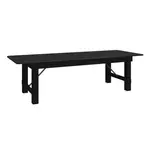 Flash Furniture XA-F-108X40-BW-GG
