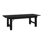 Flash Furniture XA-F-96X40-BW-GG