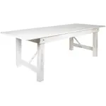 Flash Furniture XA-F-96X40-WH-GG