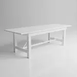 Flash Furniture XA-F-96X40-WH-GG