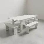 Flash Furniture XA-FARM-1-WH-GG