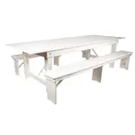 Flash Furniture XA-FARM-6-WH-GG
