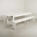 Flash Furniture XA-FARM-6-WH-GG