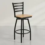 Flash Furniture XU-6F8B-LADSWVL-NATW-GG