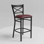 Flash Furniture XU-6F8BXBK-BAR-BURV-GG