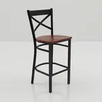 Flash Furniture XU-6F8BXBK-BAR-MAHW-GG