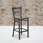 Flash Furniture XU-6F8BXBK-BAR-WALW-GG