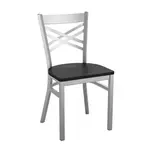 Flash Furniture XU-6FOB-CLR-BLKW-GG