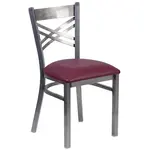 Flash Furniture XU-6FOB-CLR-BURV-GG