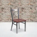 Flash Furniture XU-6FOB-CLR-CHYW-GG
