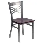 Flash Furniture XU-6FOB-CLR-MAHW-GG