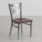 Flash Furniture XU-6FOB-CLR-MAHW-GG