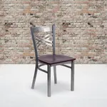 Flash Furniture XU-6FOB-CLR-MAHW-GG