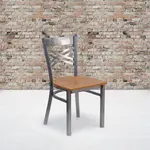 Flash Furniture XU-6FOB-CLR-NATW-GG