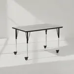 Flash Furniture XU-A2448-REC-GY-T-A-CAS-GG