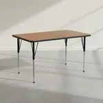 Flash Furniture XU-A2448-REC-OAK-H-A-GG