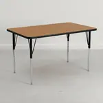 Flash Furniture XU-A2448-REC-OAK-T-A-GG