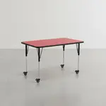 Flash Furniture XU-A2448-REC-RED-T-A-CAS-GG