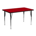 Flash Furniture XU-A2448-REC-RED-T-A-GG