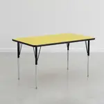 Flash Furniture XU-A2448-REC-YEL-H-A-GG