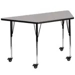 Flash Furniture XU-A2448-TRAP-GY-H-A-CAS-GG
