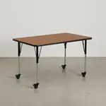 Flash Furniture XU-A2460-REC-OAK-H-A-CAS-GG