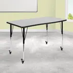 Flash Furniture XU-A3048-CON-GY-T-A-CAS-GG