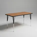 Flash Furniture XU-A3048-CON-OAK-T-A-GG