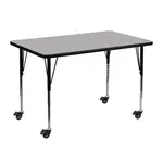 Flash Furniture XU-A3048-REC-GY-T-A-CAS-GG