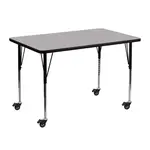 Flash Furniture XU-A3048-REC-GY-T-A-CAS-GG