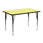 Flash Furniture XU-A3048-REC-YEL-T-A-GG
