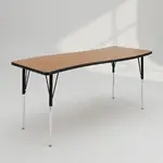 Flash Furniture XU-A3060-CON-OAK-T-A-GG