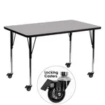 Flash Furniture XU-A3060-REC-GY-H-A-CAS-GG