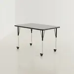 Flash Furniture XU-A3060-REC-GY-H-A-CAS-GG