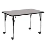 Flash Furniture XU-A3060-REC-GY-H-A-CAS-GG
