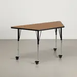 Flash Furniture XU-A3060-TRAP-OAK-T-A-CAS-GG