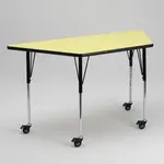 Flash Furniture XU-A3060-TRAP-YEL-T-A-CAS-GG