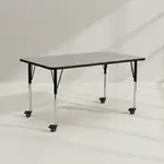 Flash Furniture XU-A3072-REC-GY-H-A-CAS-GG