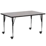 Flash Furniture XU-A3072-REC-GY-H-A-CAS-GG