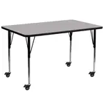 Flash Furniture XU-A3072-REC-GY-T-A-CAS-GG