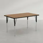 Flash Furniture XU-A3072-REC-OAK-T-A-GG