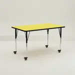 Flash Furniture XU-A3072-REC-YEL-H-A-CAS-GG