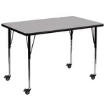 Flash Furniture XU-A3672-REC-GY-T-A-CAS-GG