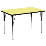Flash Furniture XU-A3672-REC-YEL-T-A-GG