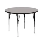 Flash Furniture XU-A42-RND-GY-H-A-GG