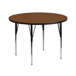 Flash Furniture XU-A42-RND-OAK-H-A-GG