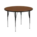Flash Furniture XU-A42-RND-OAK-H-A-GG