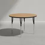 Flash Furniture XU-A42-RND-OAK-T-A-GG