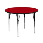 Flash Furniture XU-A42-RND-RED-T-A-GG